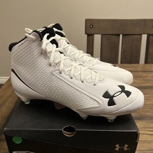 Under Armour TEAM NITRO MID D SIZE 13.5  Football Cleats…R3